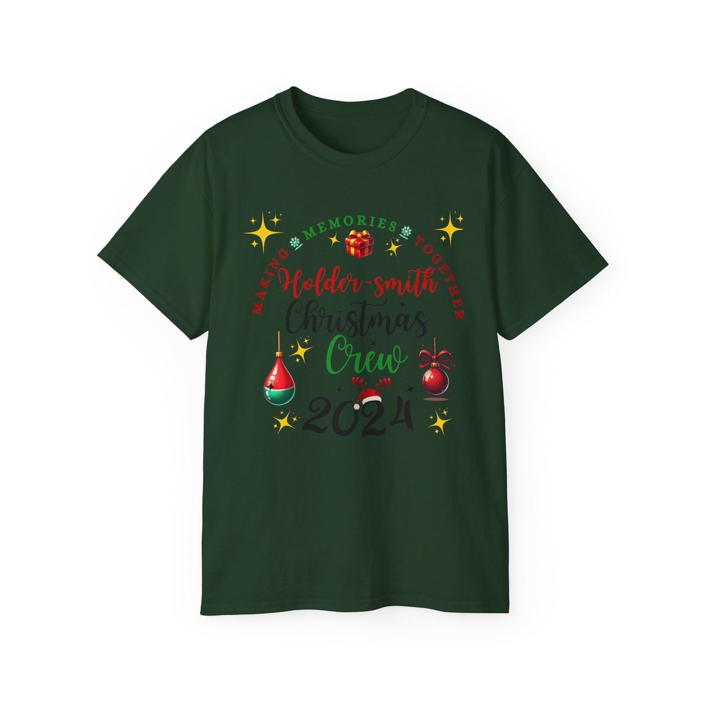 Family Christmas Tee - Making Memories Together 2024