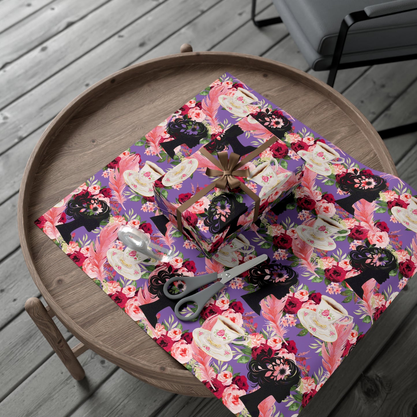 Lady Whistledown Inspired Wrapping Paper