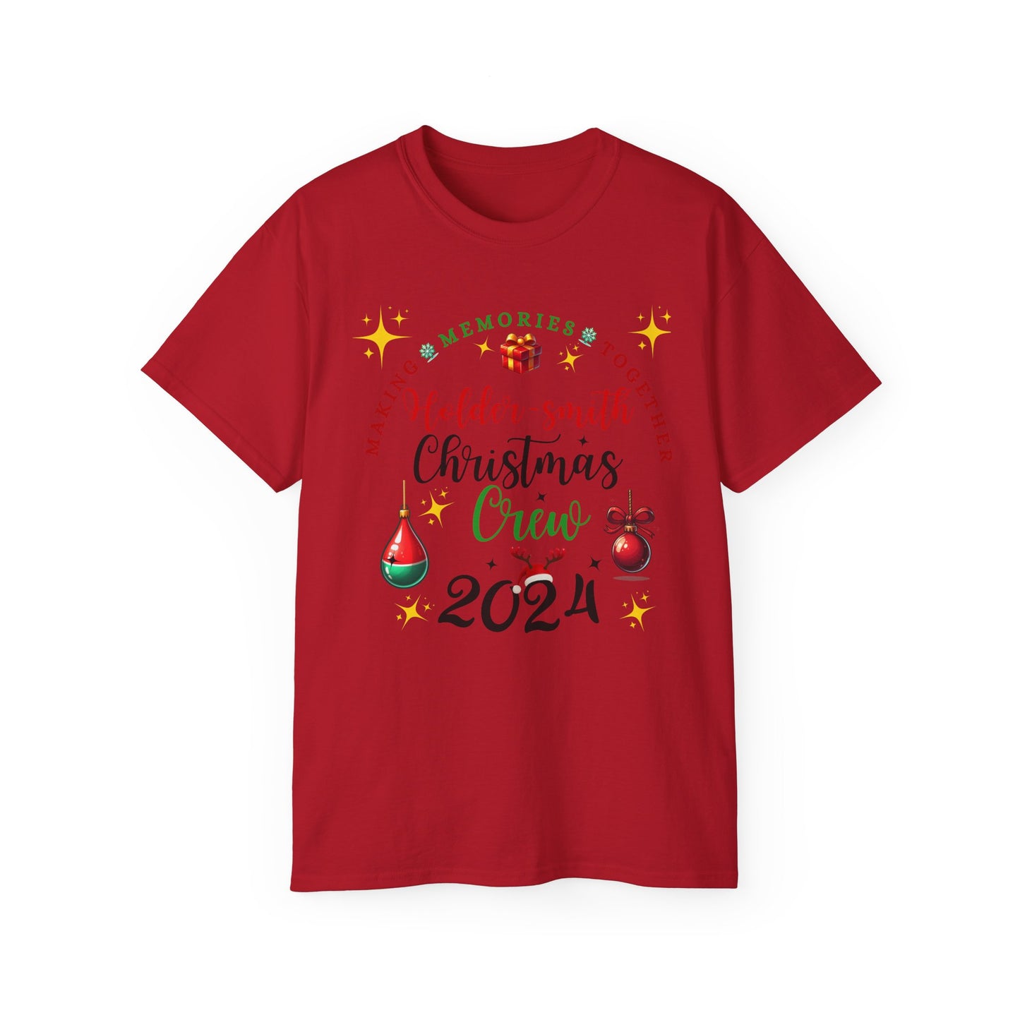 Family Christmas Tee - Making Memories Together 2024