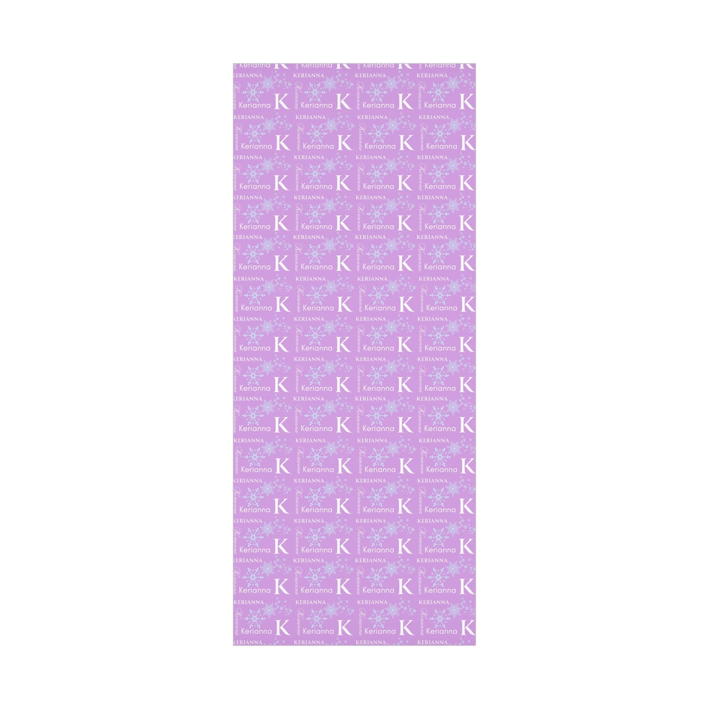 Name Gift Wrap Papers