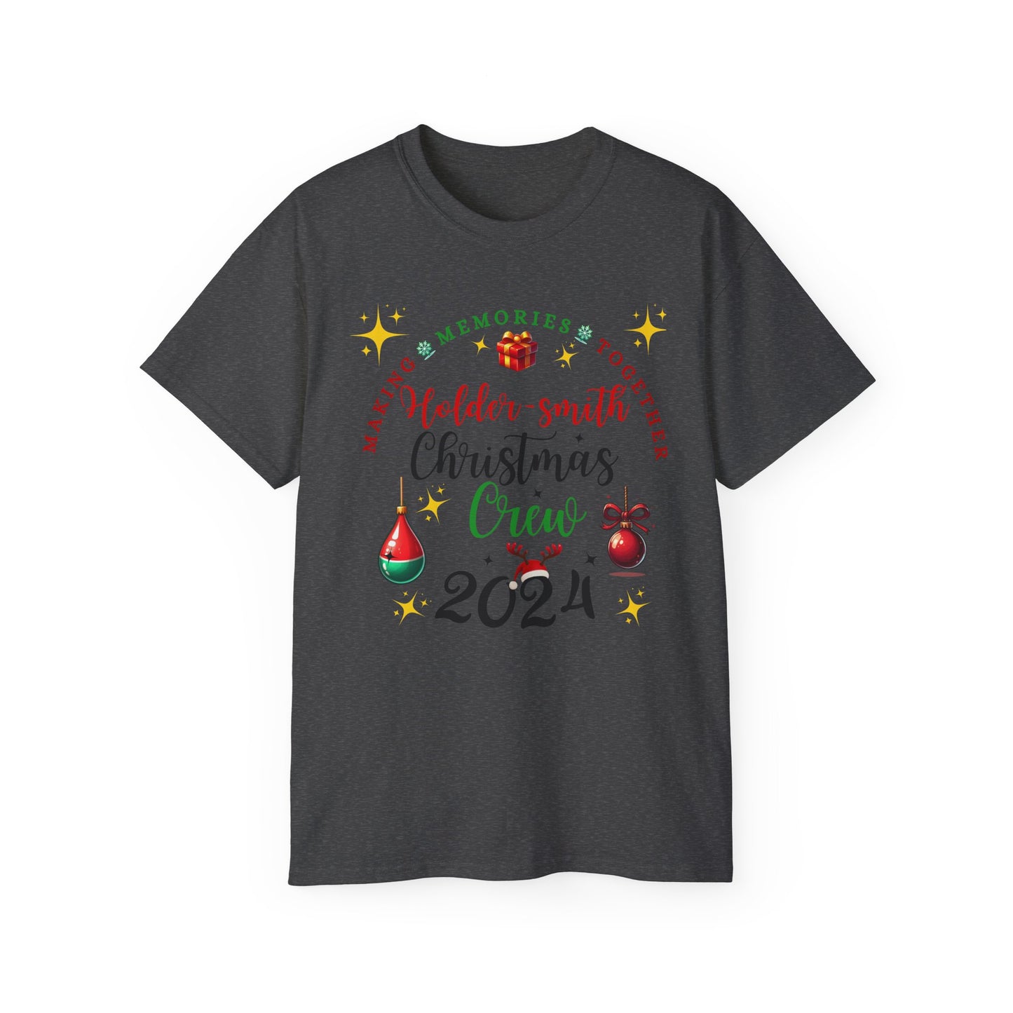 Family Christmas Tee - Making Memories Together 2024