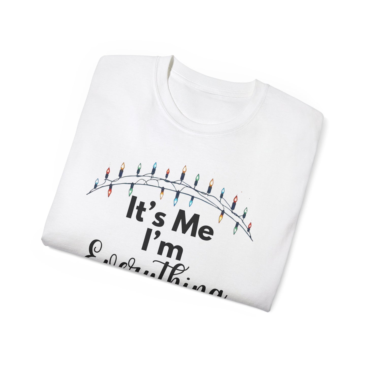 Couples Unisex Ultra Cotton Tee - Fun & Festive Holiday Shirt