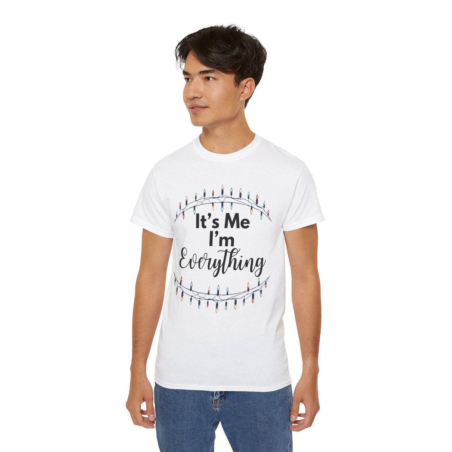 Couples Unisex Ultra Cotton Tee - Fun & Festive Holiday Shirt