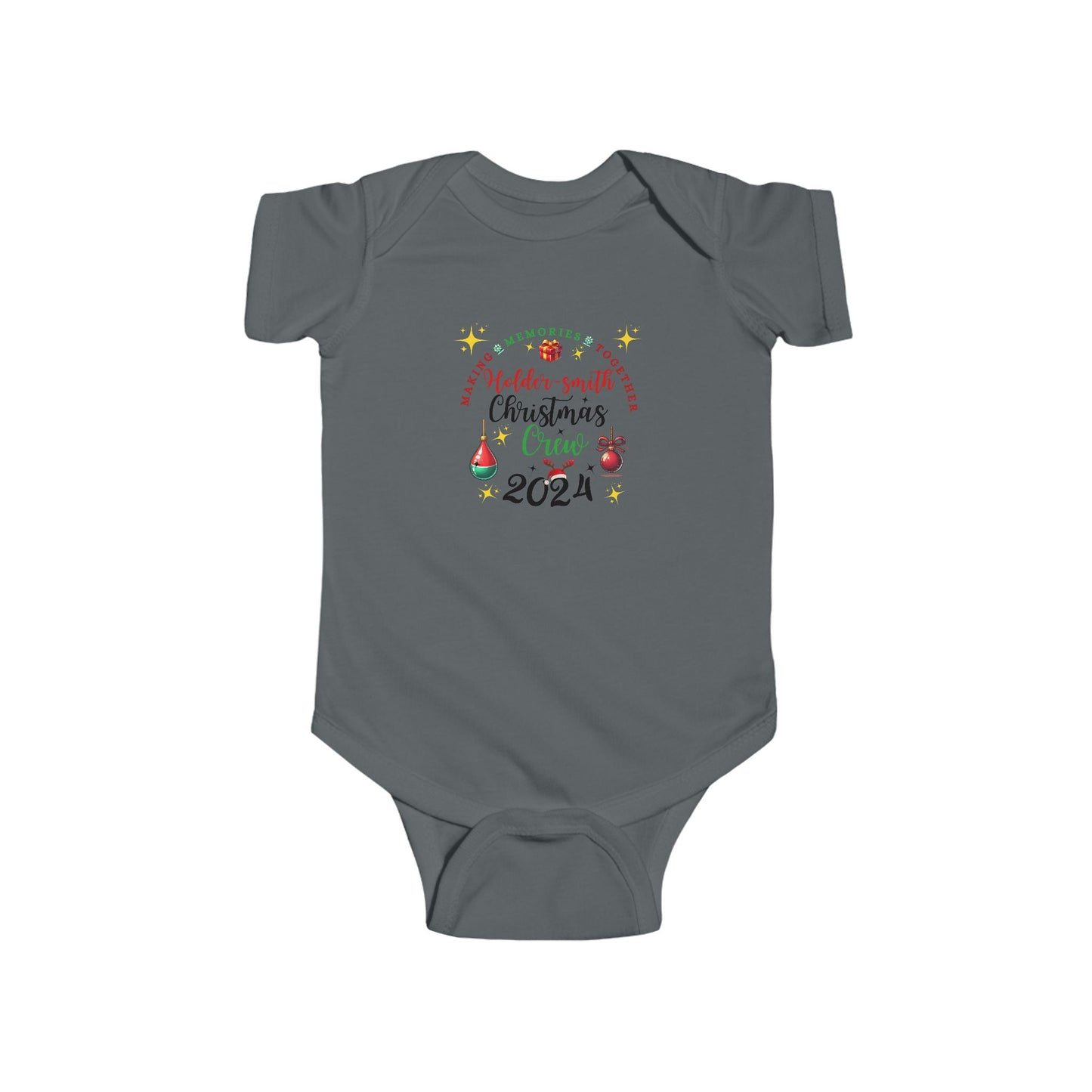 Memories of Christmas Infant Bodysuit - Adorable Holiday Outfit for Newborns