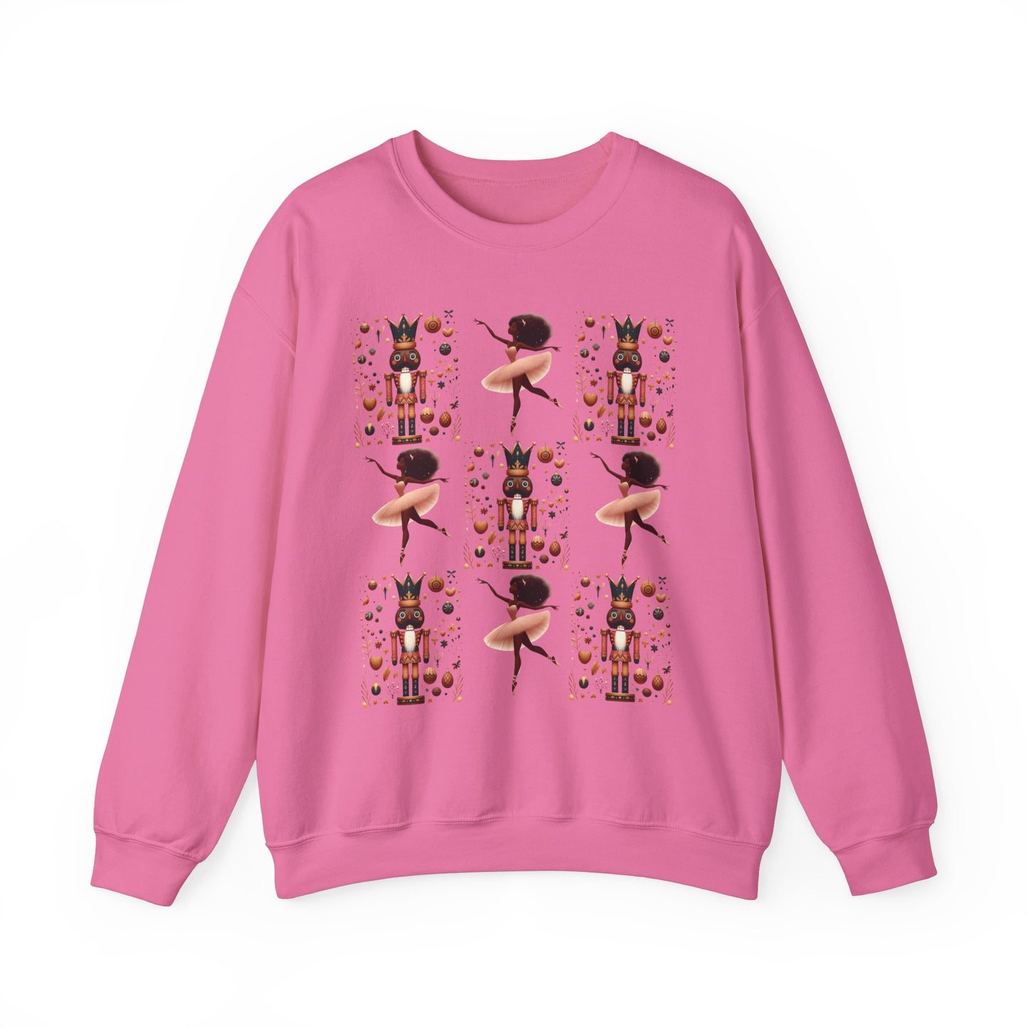 African Nutcracker and Ballerina Crewneck Sweatshirt