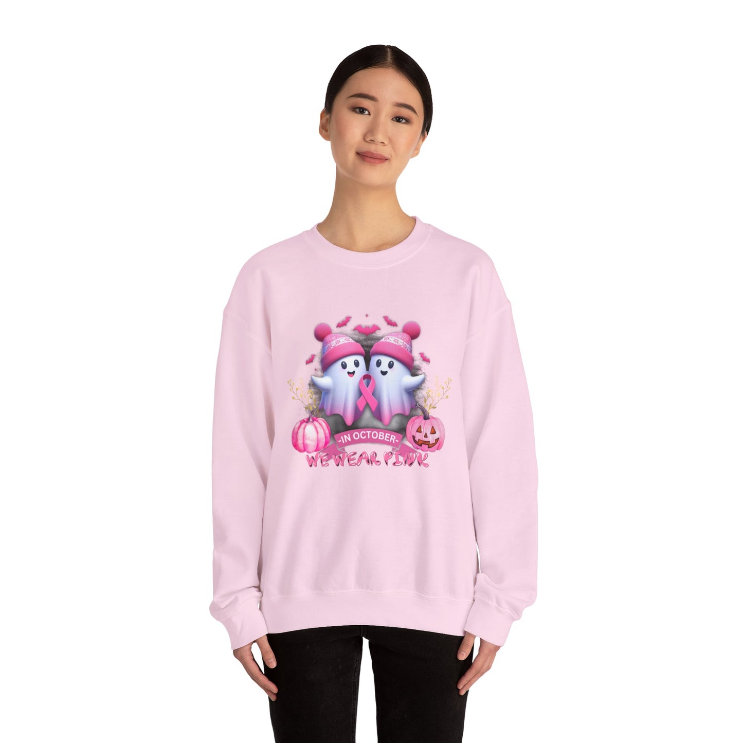 cancer awareness ghost Sweatshirt