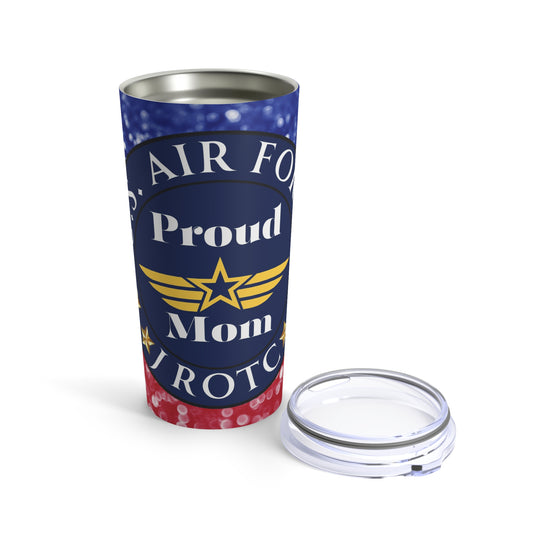 Tumbler 20oz - Proud Mom Air Force JROTC Gift