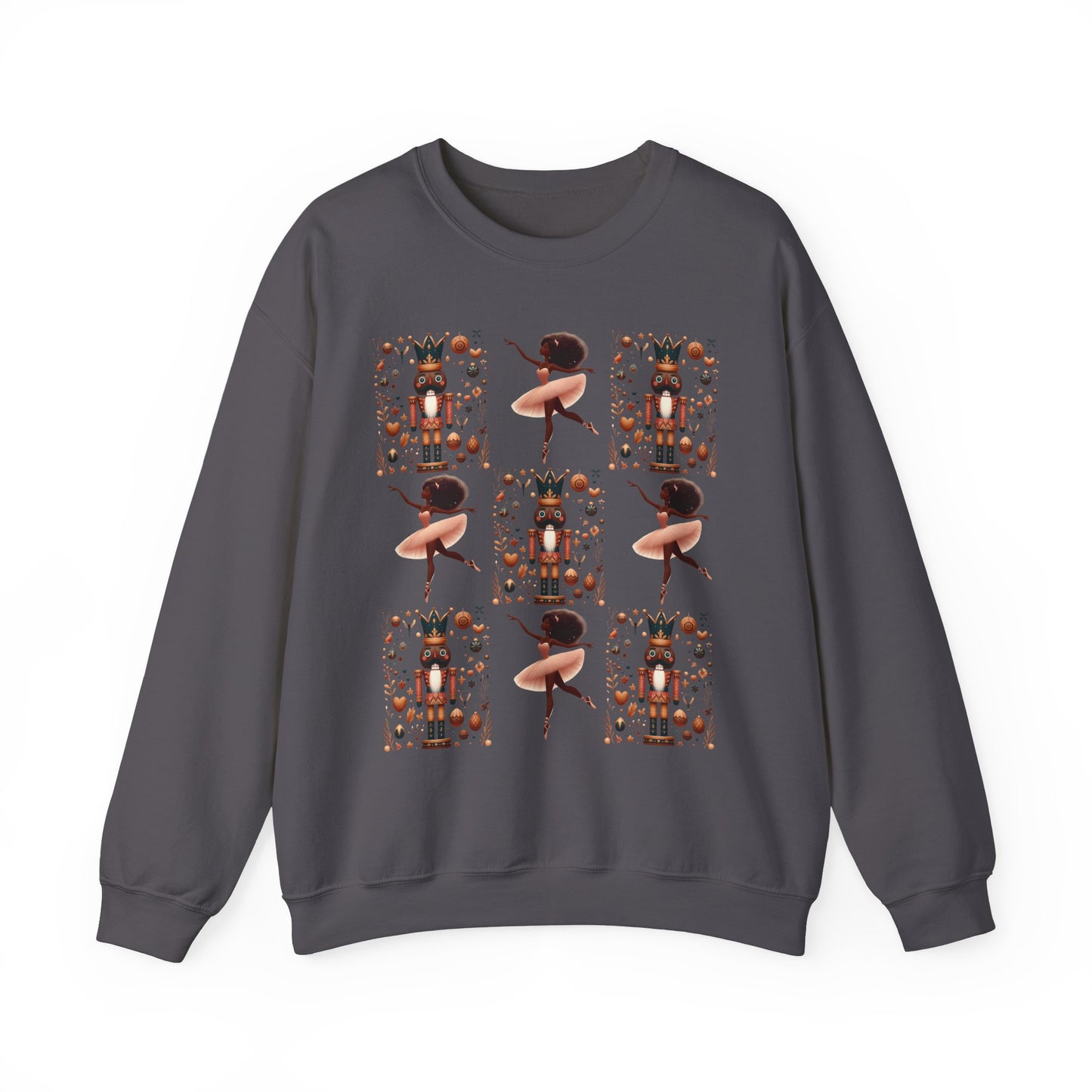 African Nutcracker and Ballerina Crewneck Sweatshirt