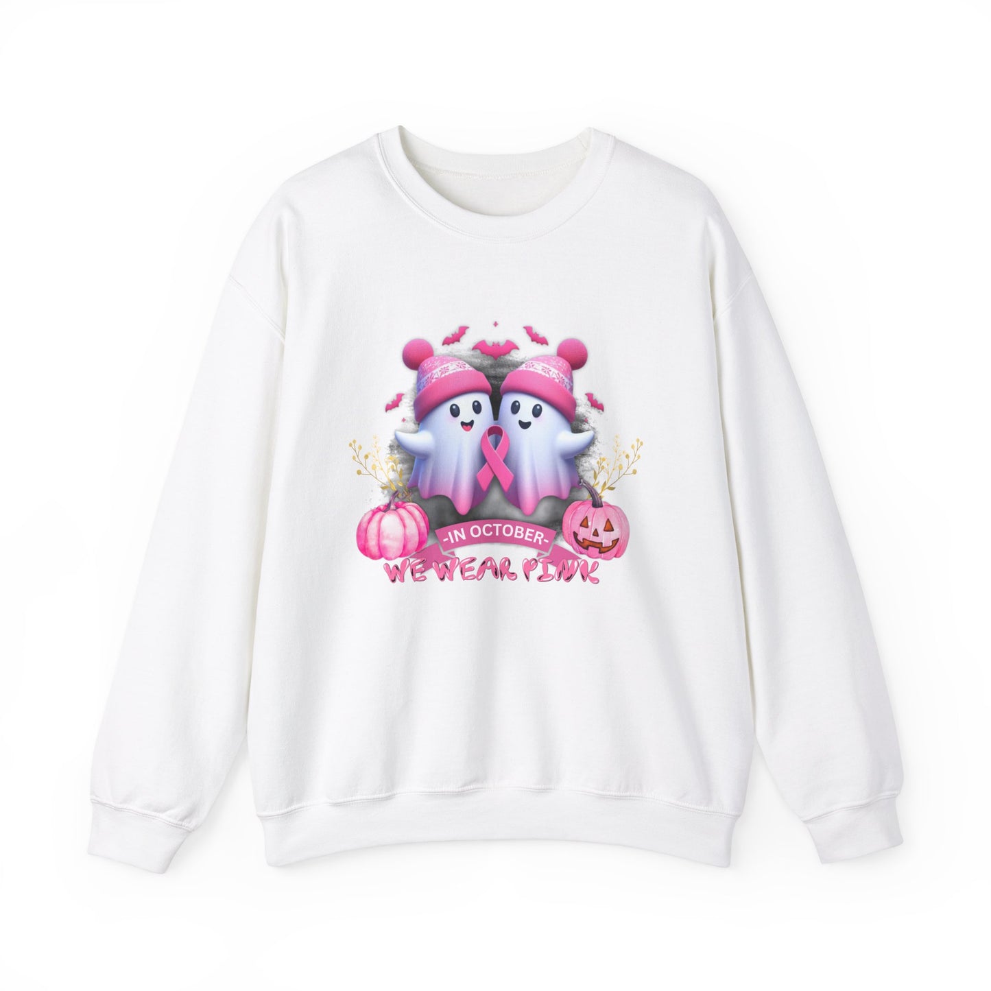 cancer awareness ghost Sweatshirt