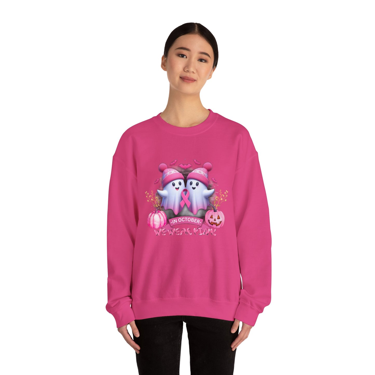 cancer awareness ghost Sweatshirt