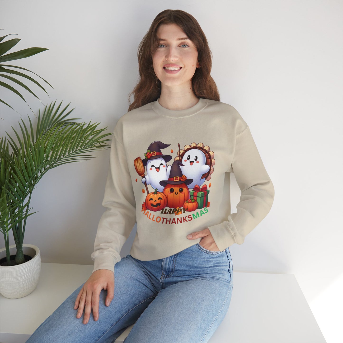 "Hallothanksmas" Sweatshirt