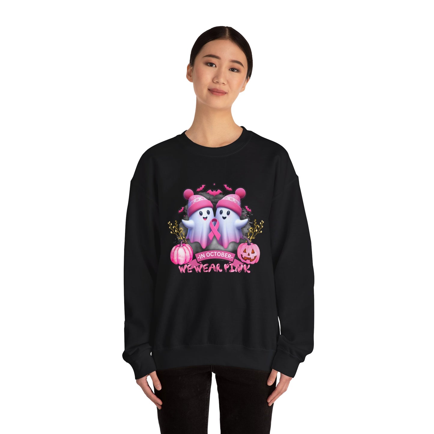 cancer awareness ghost Sweatshirt