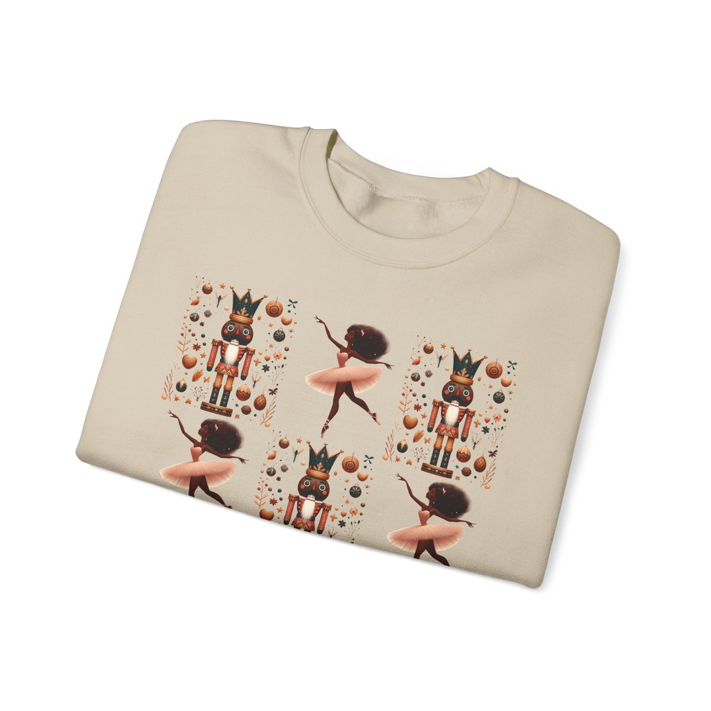 African Nutcracker and Ballerina Crewneck Sweatshirt