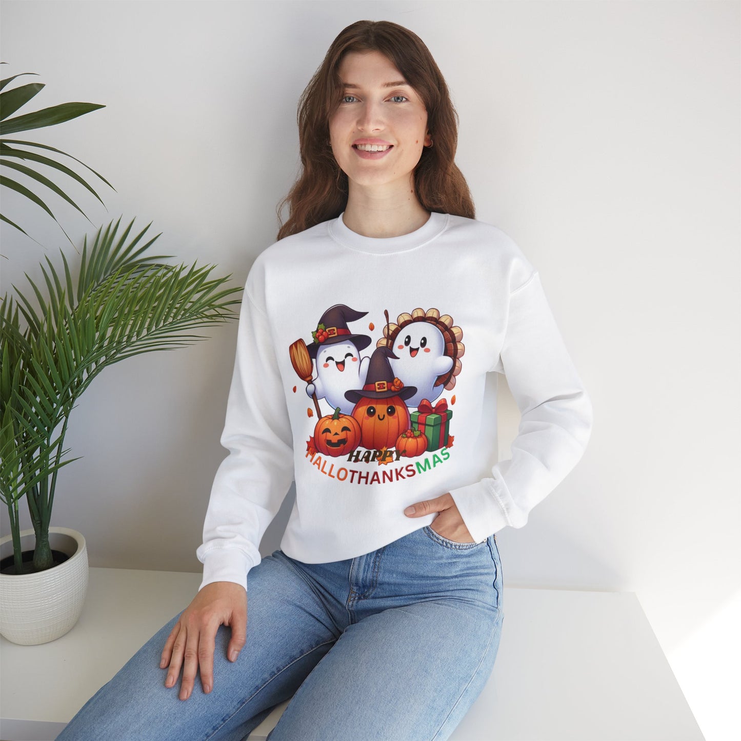 "Hallothanksmas" Sweatshirt