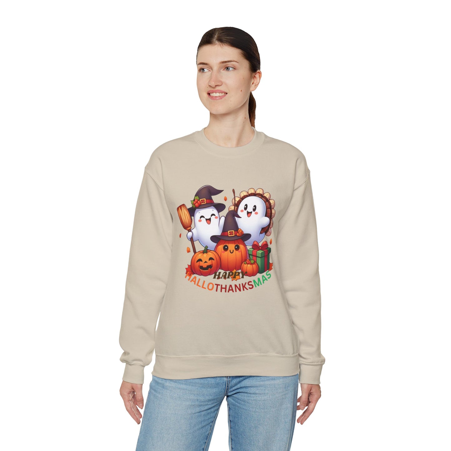 "Hallothanksmas" Sweatshirt