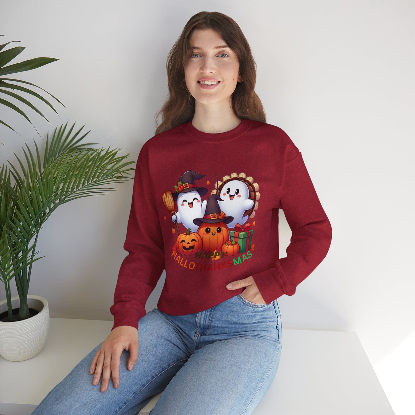 "Hallothanksmas" Sweatshirt