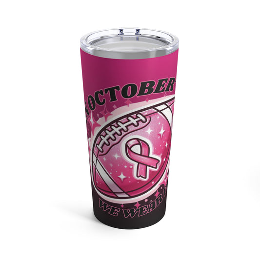 October Football Awareness 20oz Tumbler