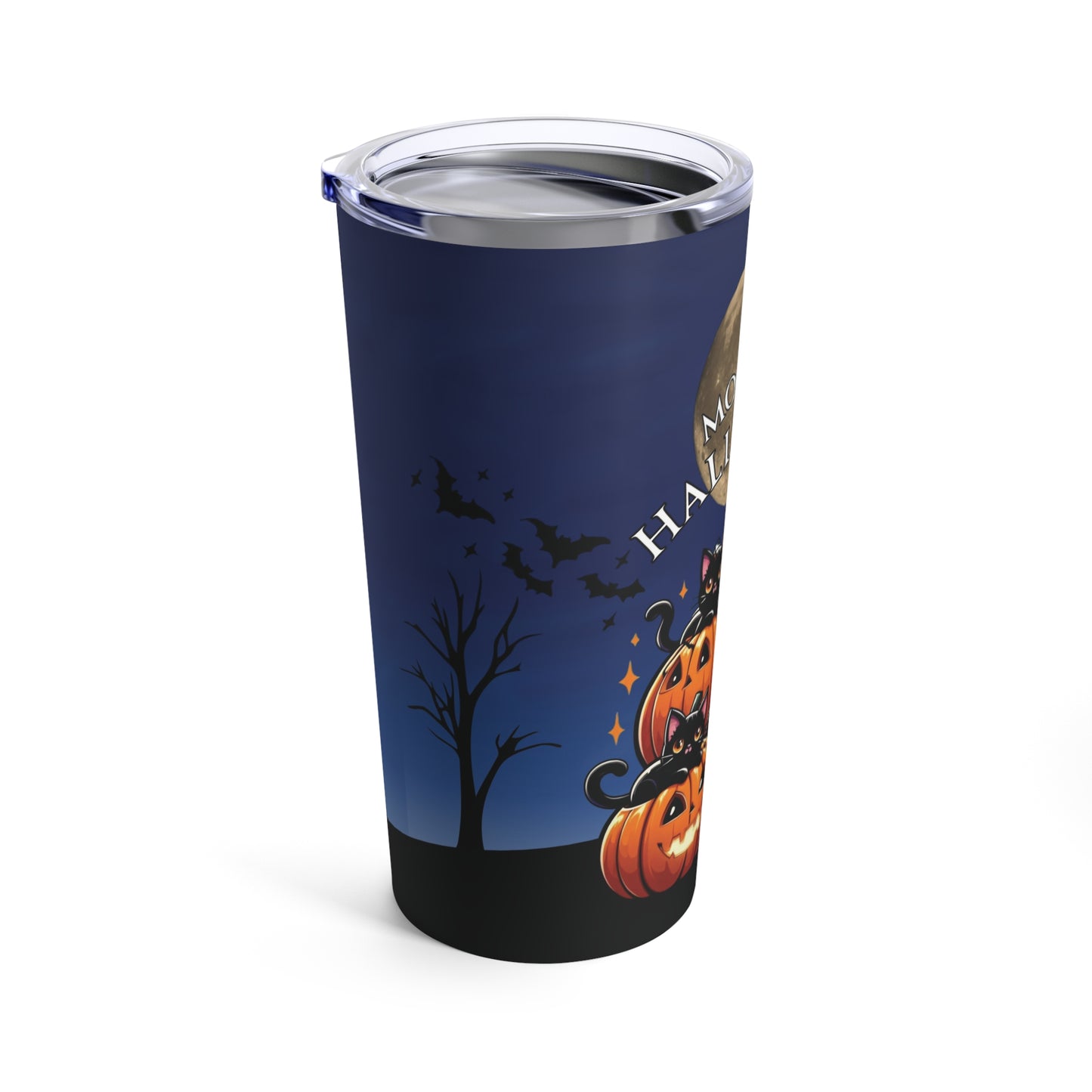 Moon Lit Halloween 20oz Tumbler - Perfect for Fall Celebrations