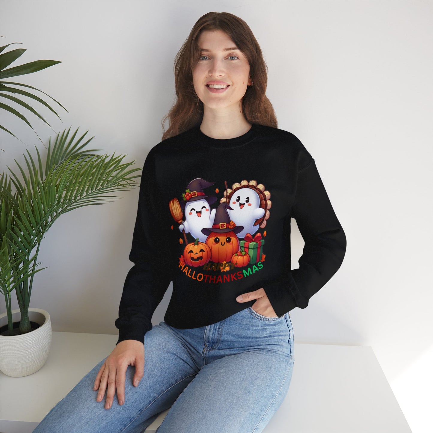 "Hallothanksmas" Sweatshirt