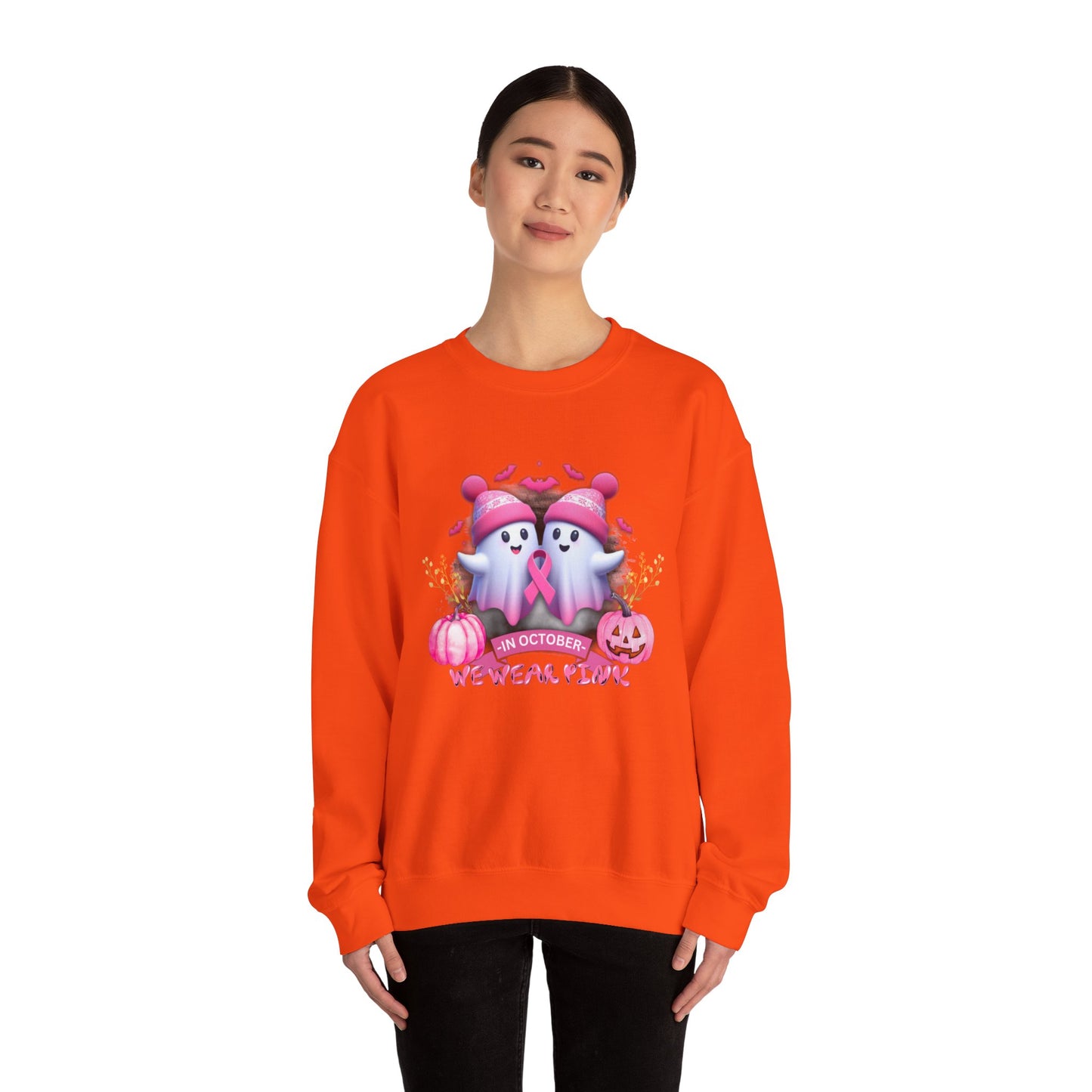 cancer awareness ghost Sweatshirt