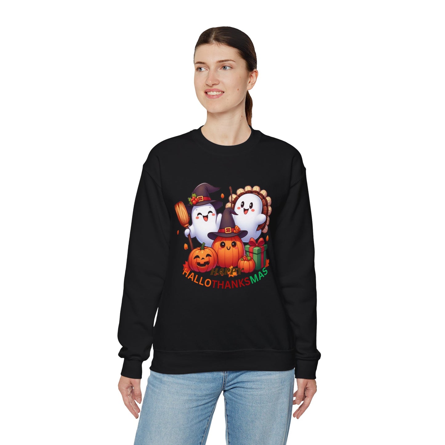 "Hallothanksmas" Sweatshirt