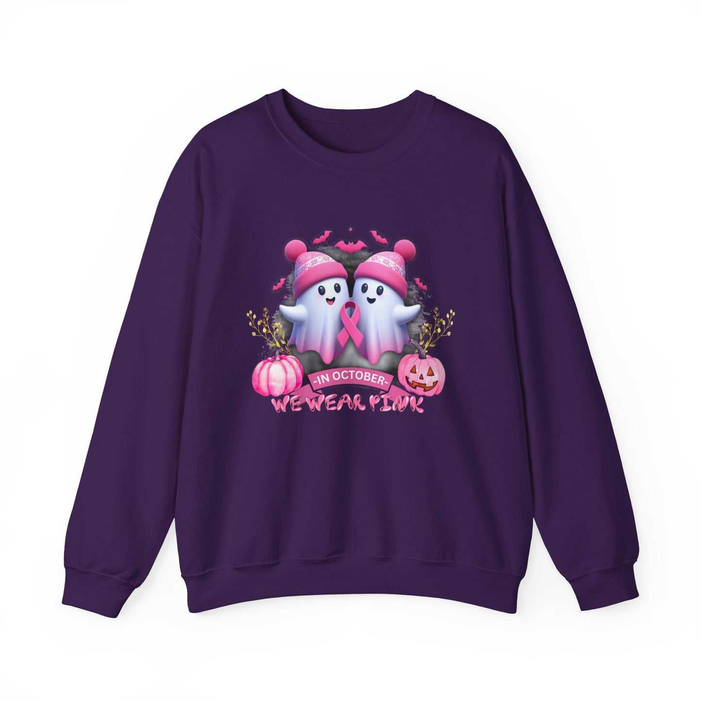 cancer awareness ghost Sweatshirt