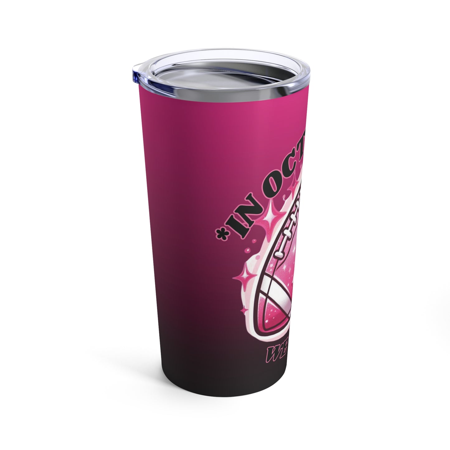 October Football Awareness 20oz Tumbler