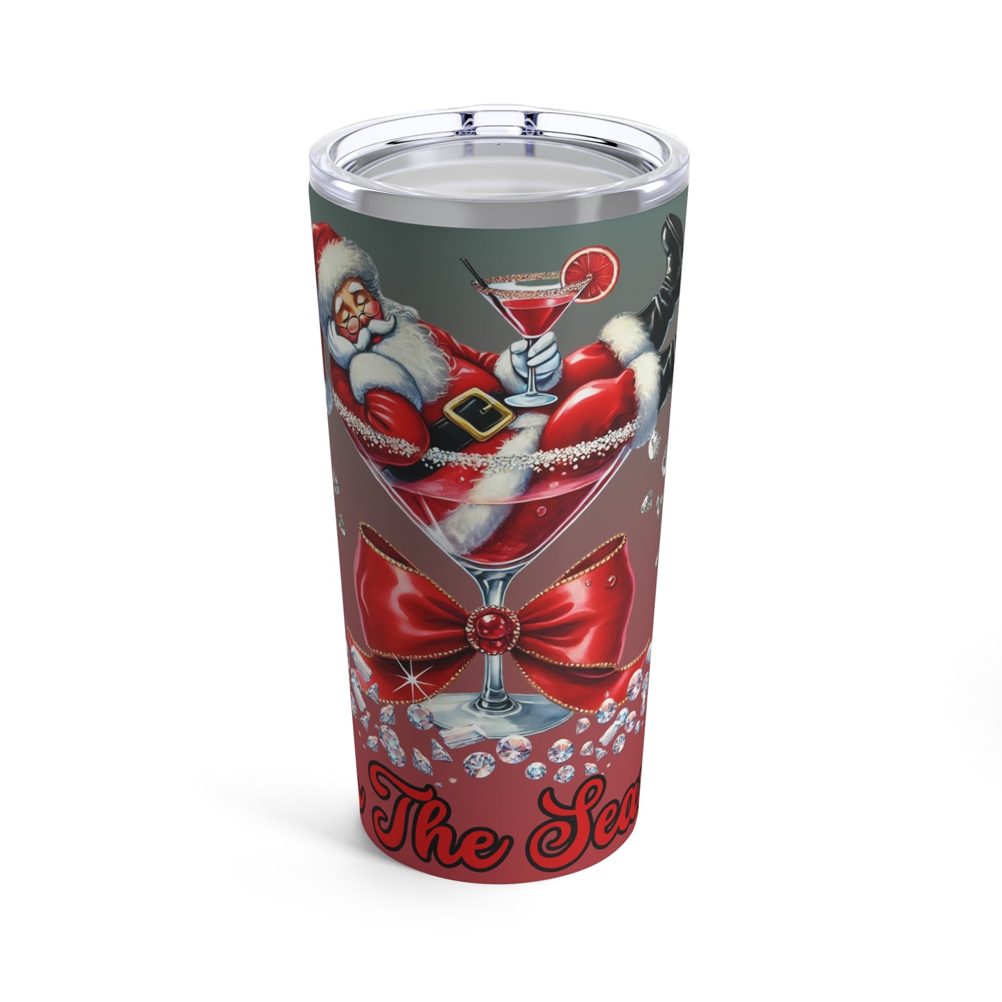 Sleepy Santa 20oz Tumbler