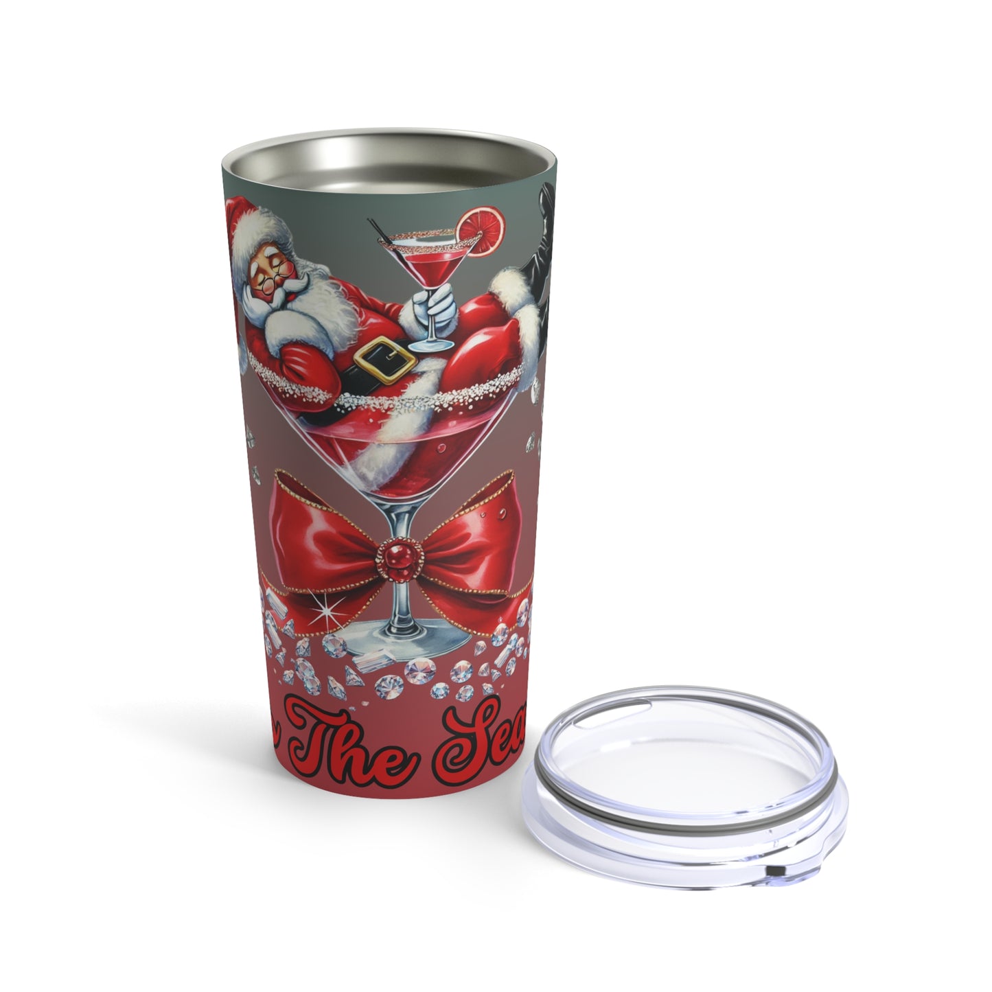 Sleepy Santa 20oz Tumbler