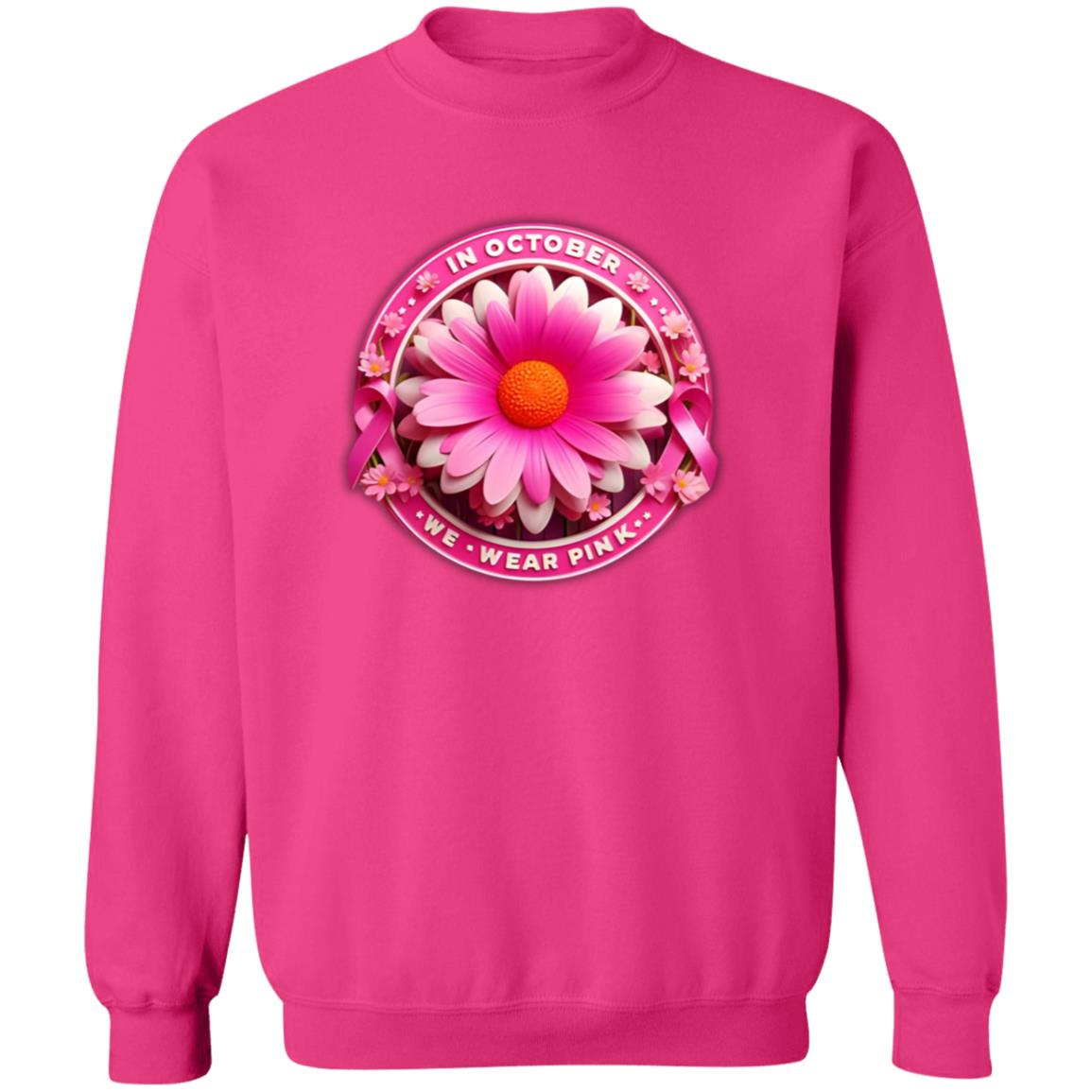 Awareness Flower Pullover Sweatshirt