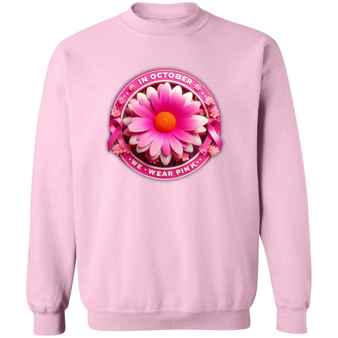 Awareness Flower Pullover Sweatshirt