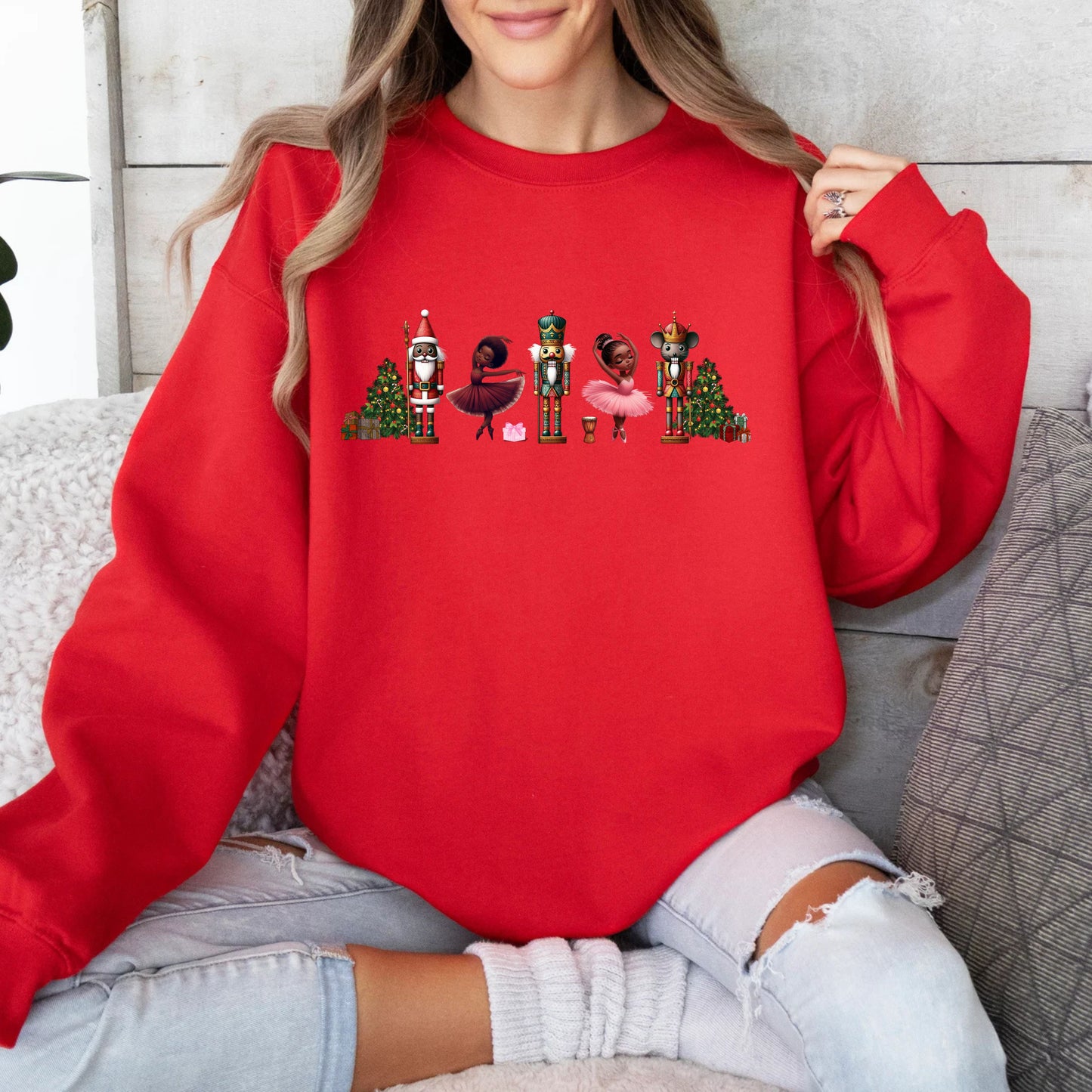 Holiday Nutcracker Friends Sweatshirt